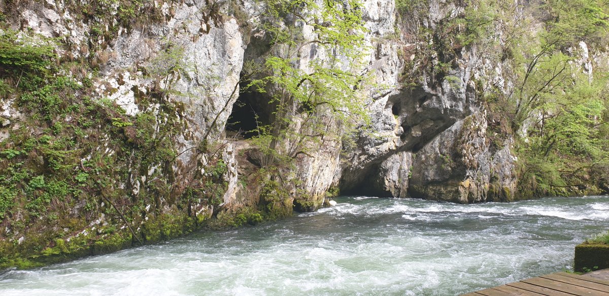 Amazing to think this open space was ALSO inside the cave at one point..