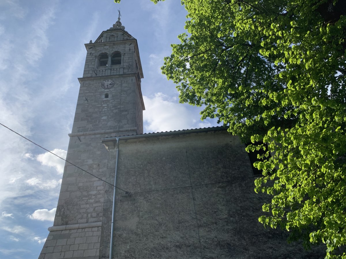 St Martins Church in Slivje is a beauty with a big, big secret inside..