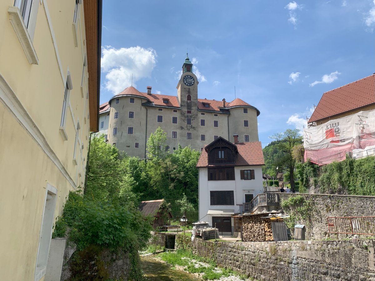 Idrija castle is also a museum stuffed with lots of rocks, the history of the town & mine and a whole floor devoted to the cottage Lace industry.. Idrija castle is also a museum stuffed with lots of rocks, the history of the town & mine and a whole floor devoted to the cottage Lace industry..