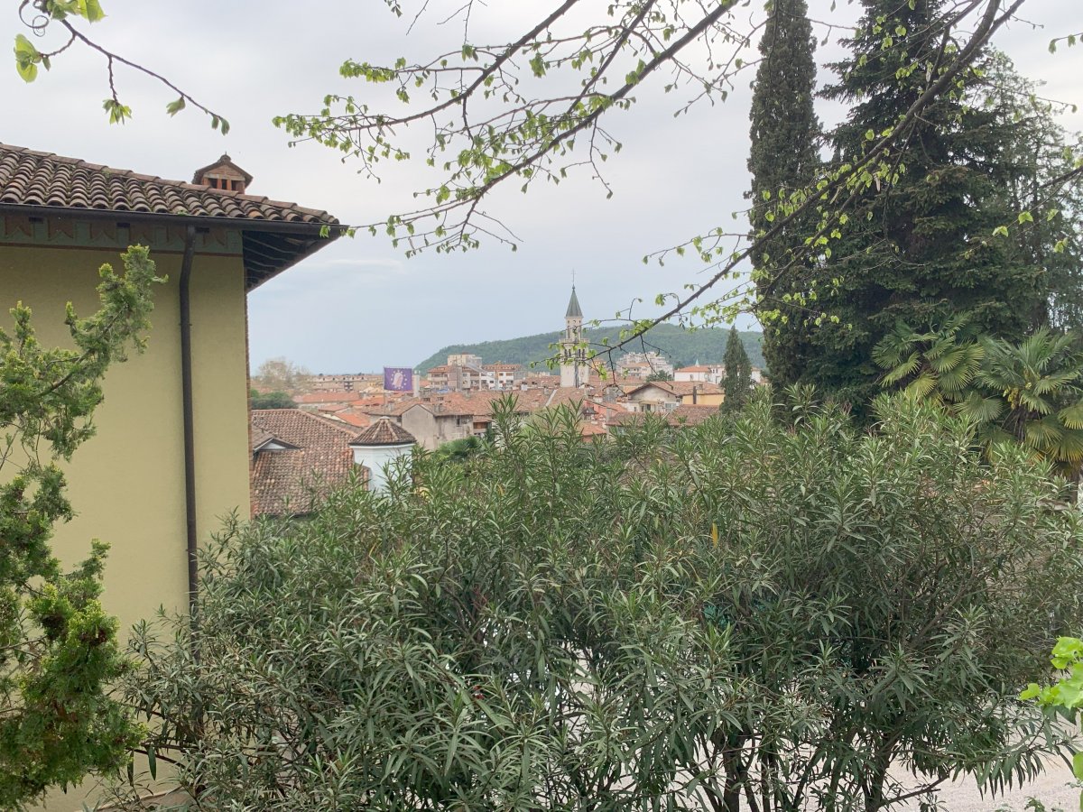 Gorica is a beautiful example of a town that used to be in Slovenia, but since 1947 is now in Italy.. Gorica is a beautiful example of a town that used to be in Slovenia, but since 1947 is now in Italy..