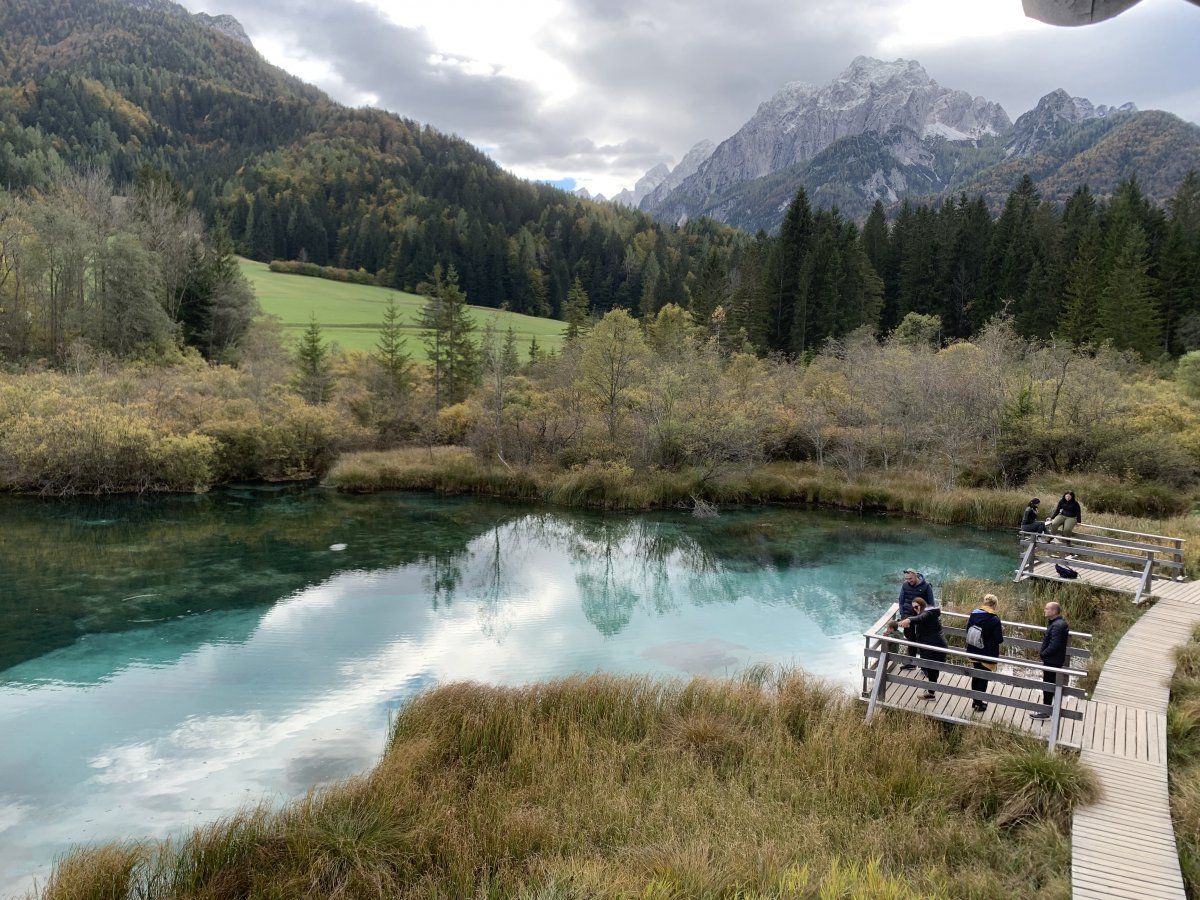 ladies and gentlemen, boys and girls.. the source of the Sava river..