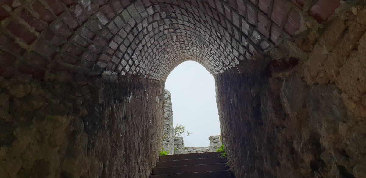 climbing up the main tower.. climbing up the main tower..