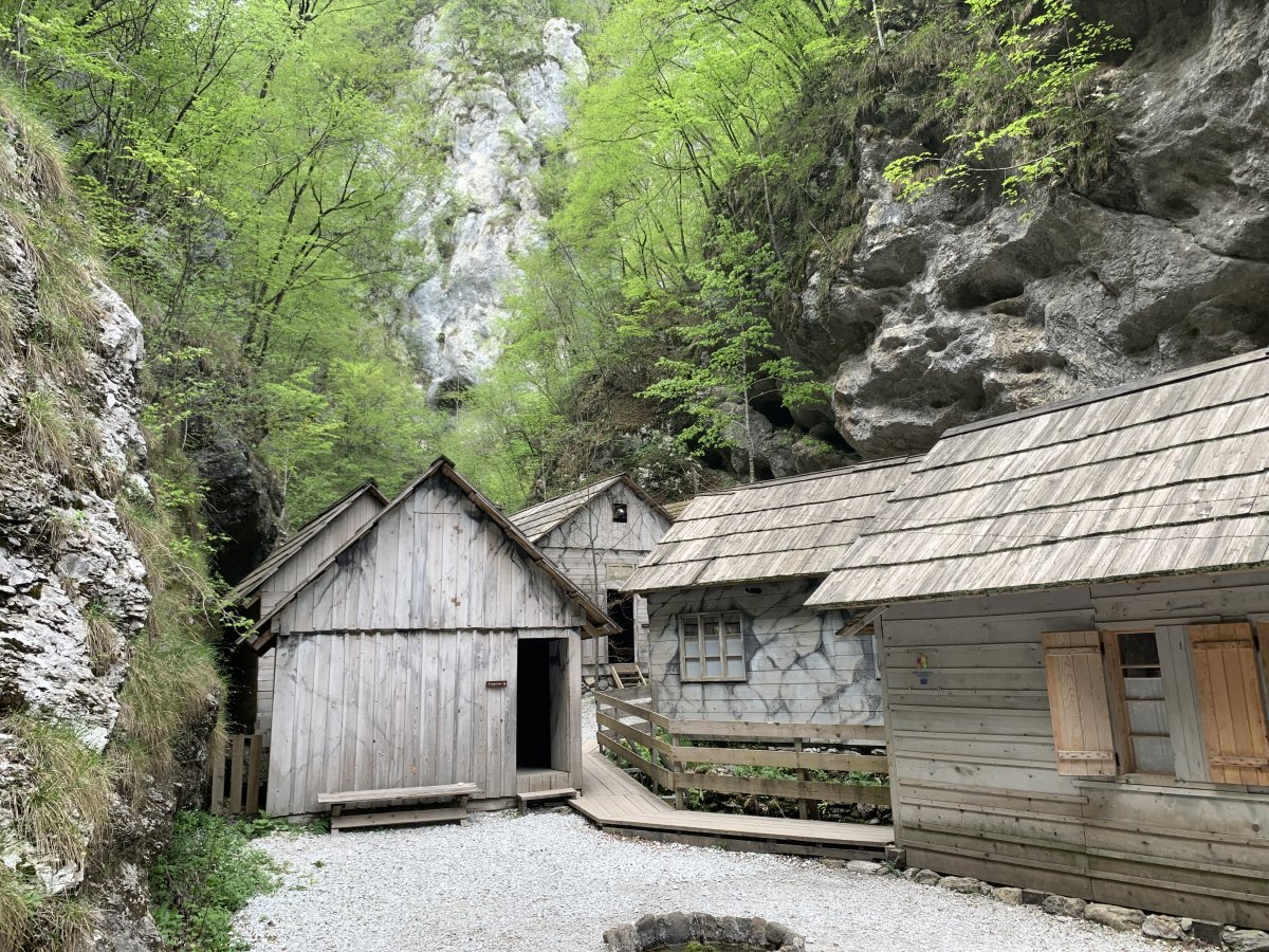 sensational day out in the mountains at one of the secret Partisan hospital museums..