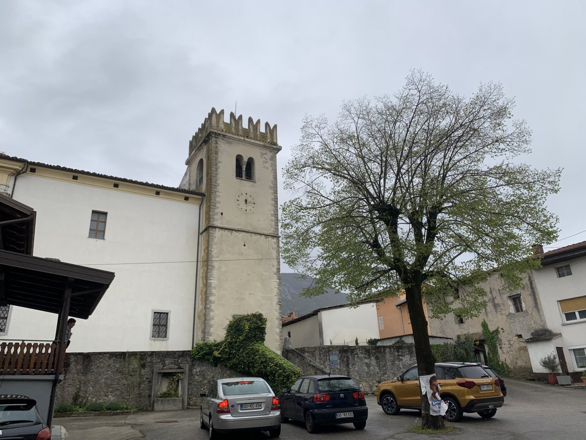 we stopped off in the village of Osek..