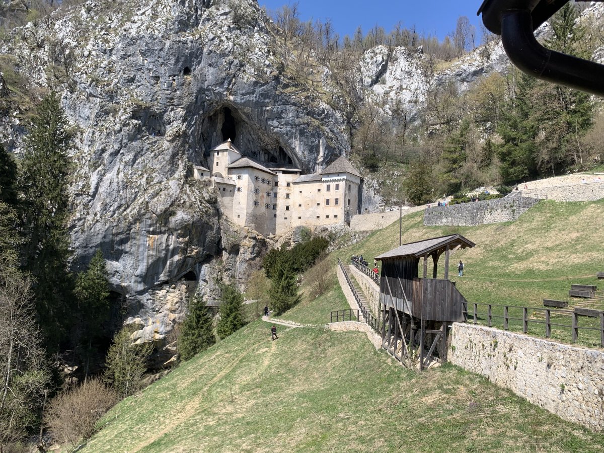 how could you not include a visit to the spectacular Predjama castle in your hiking adventure..