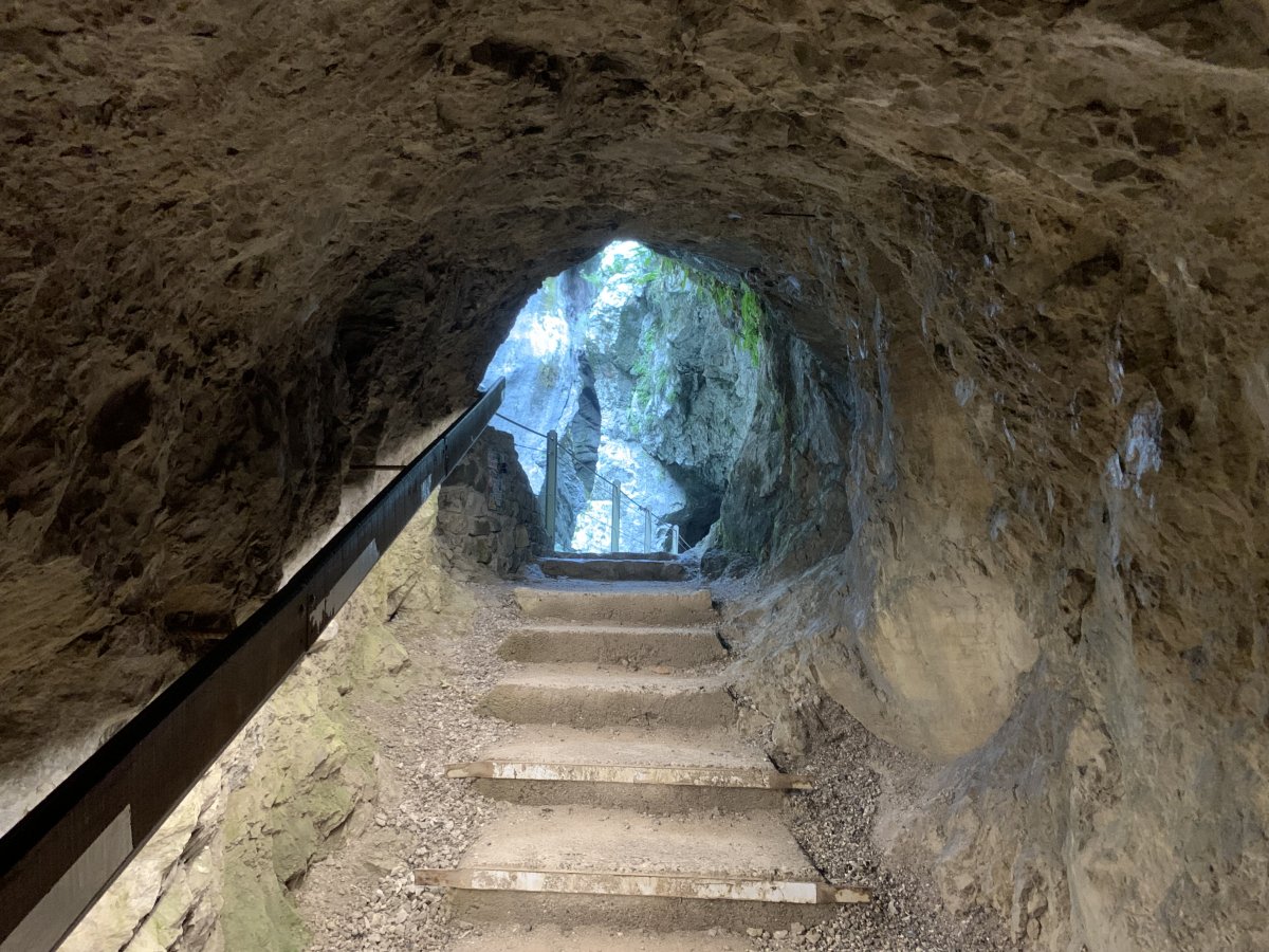 Tolmin gorge is a rocky adventure next to powerful water.. Tolmin gorge is a rocky adventure next to powerful water..