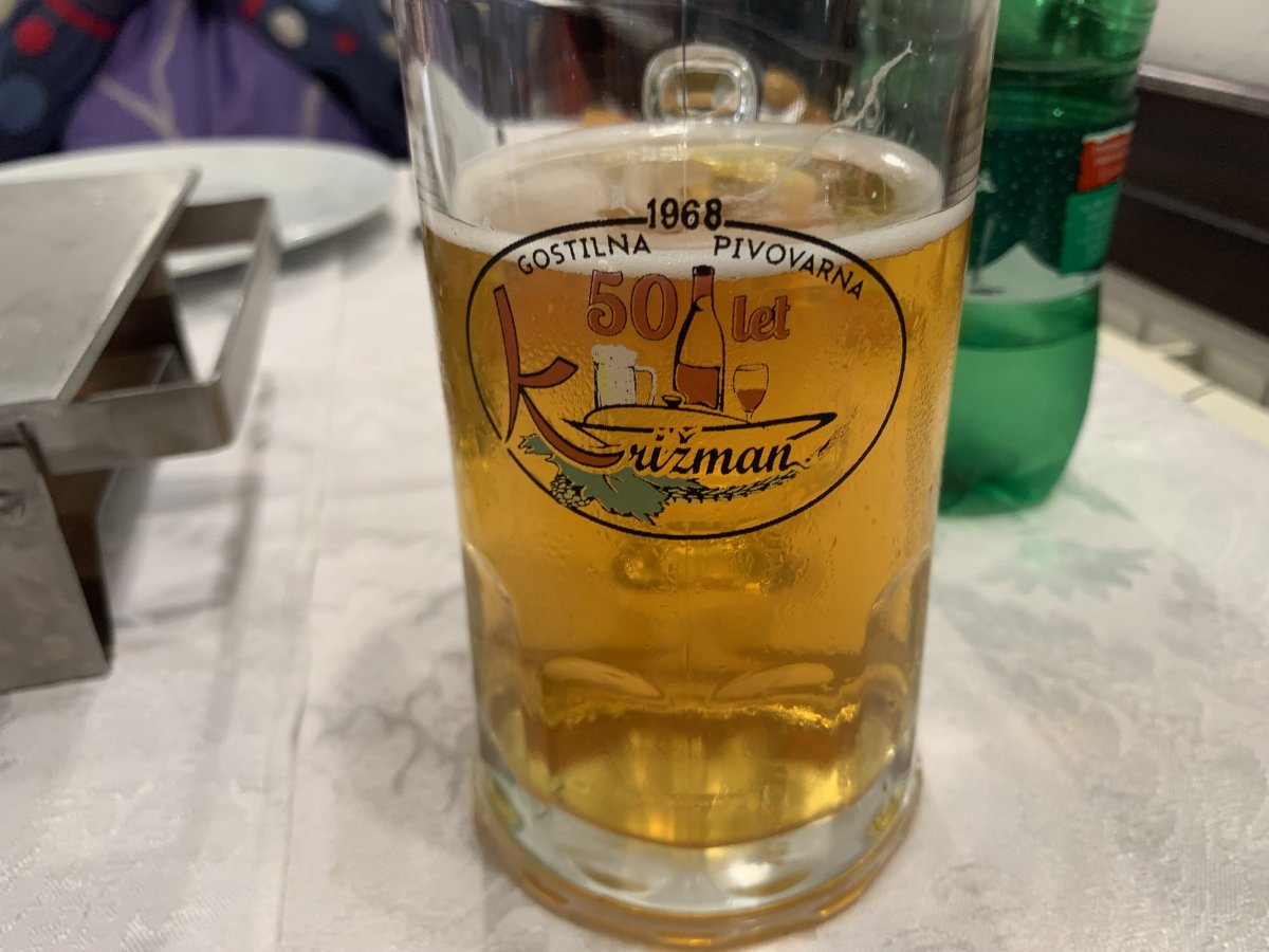 Krizman even brew their own beer..
