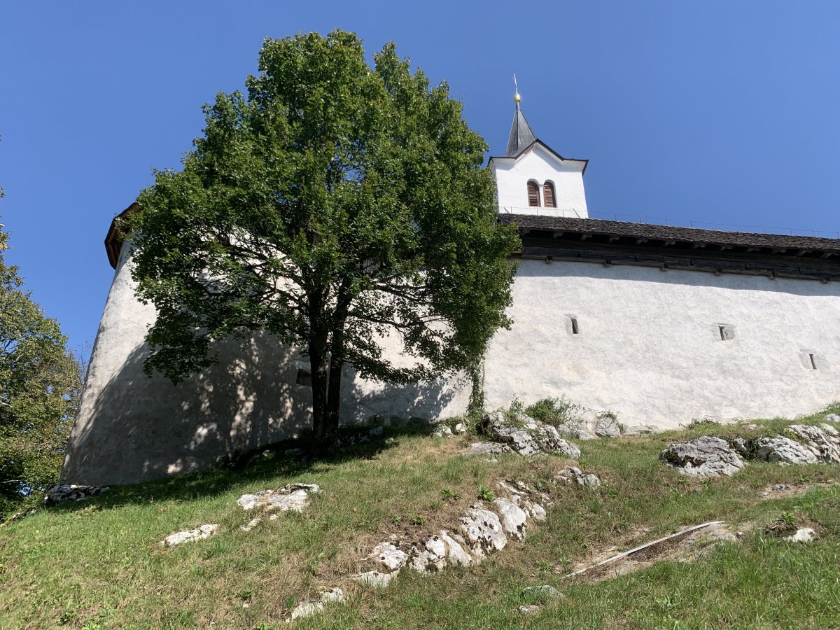 The church and the people were protected as snug as a bug in a rug..