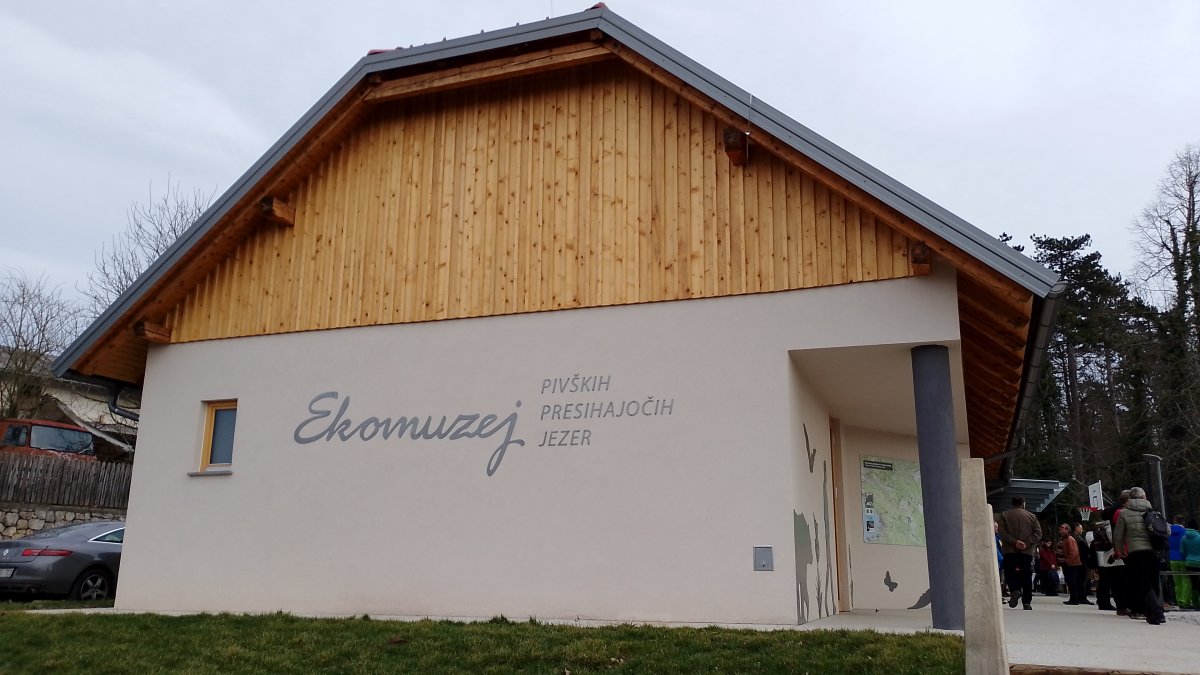 What they meant to write was.. the Museum of the 17 Disappearing Lakes of Pivka.. What they meant to write was.. the Museum of the 17 Disappearing Lakes of Pivka..