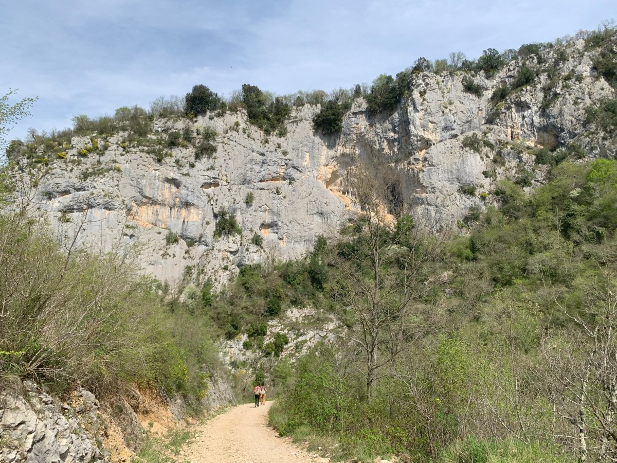 Arriving back on the other side of the huge Gorge..