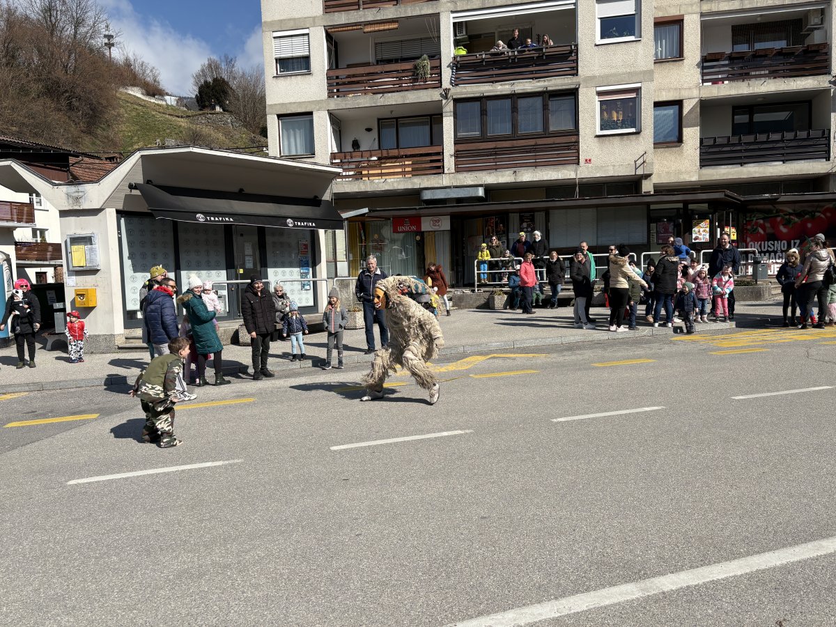 a White Ghost chases a little boy, the kids absolutely love antagonizing the 3 Policemen of the carnival.. a White Ghost chases a little boy, the kids absolutely love antagonizing the 3 Policemen of the carnival..