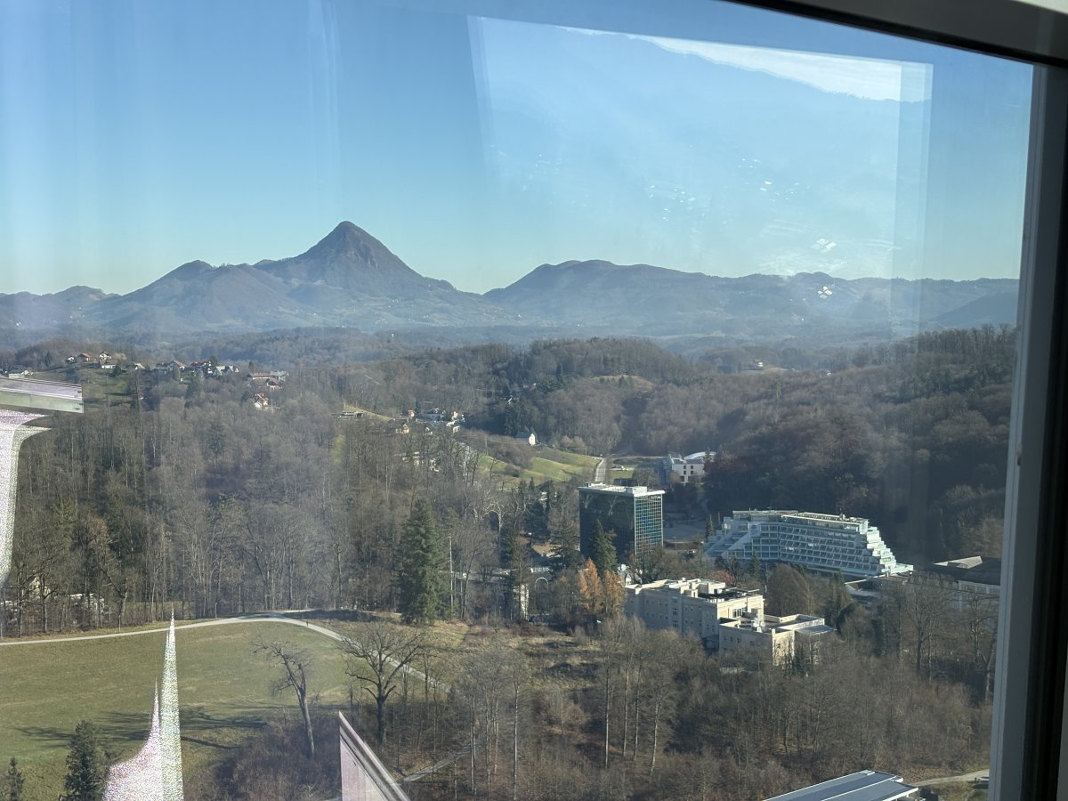 This was our favourite side of the tower for views..