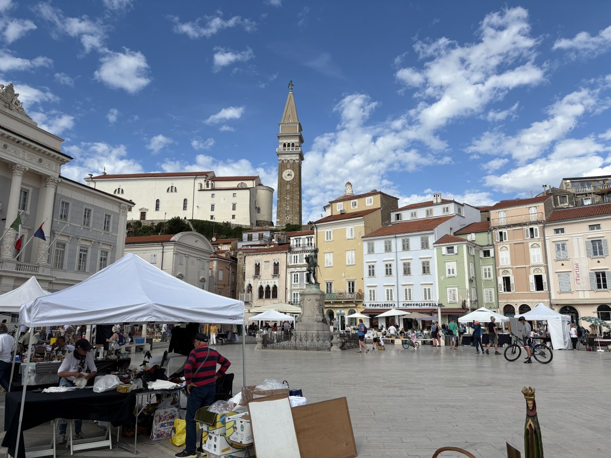 This is Slovenia's Blackpool.. Pretty Piran on the Mediterranean coast just a short hop from the Lodge.. This is Slovenia's Blackpool.. Pretty Piran on the Mediterranean coast just a short hop from the Lodge..