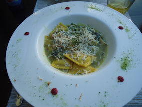 nice soup in slovenia