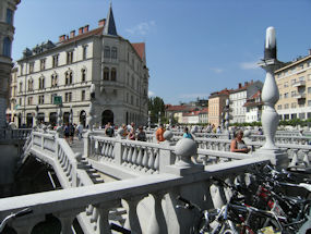 stunning 3 bridges in ljubljana